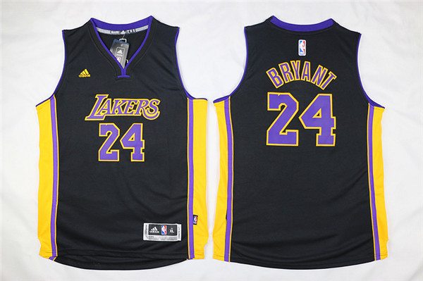 Kobe Bryant 24, L.A. Lakers [Negra] -NIÑOS - Haga click en la imagen para cerrar